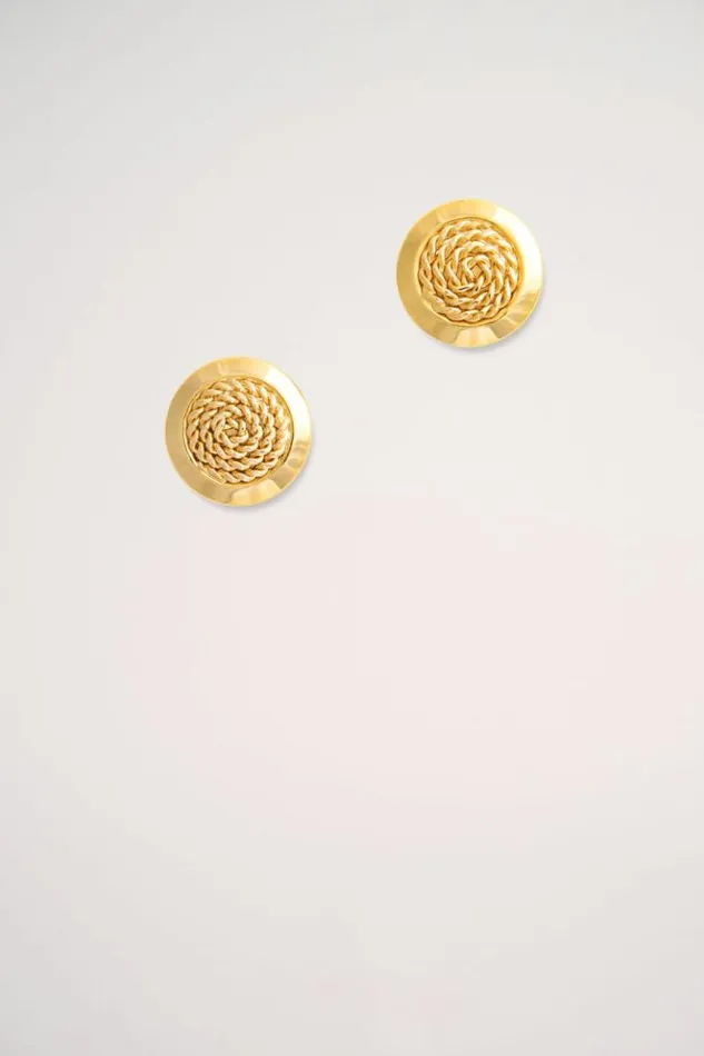 Luisa Spagnoli Bijoux Nagano 8211 Stud Earrings Gold 8211 Women Luisa Spagnoli Bijoux Nagano 8211 Stud Earrings Gold 8211 Women
