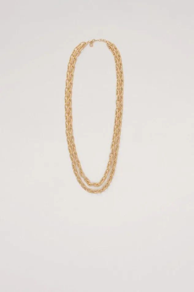 Luisa Spagnoli Bijoux Notizia 8211 Chain Necklace Gold 8211 Women Luisa Spagnoli Bijoux Notizia 8211 Chain Necklace Gold 8211 Women
