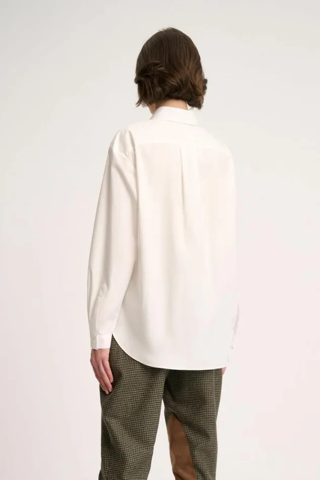Luisa Spagnoli Blouses And Shirts Legenda 8211 Embroidered Shirt White 8211 Women Luisa Spagnoli Blouses And Shirts Legenda 8211 Embroidered Shirt White 8211 Women