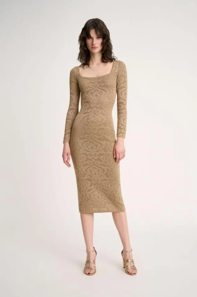 Luisa Spagnoli Dresses and Jumpsuits Complicita 8211 Knit Dress 8211 Women Luisa Spagnoli Dresses and Jumpsuits Complicita 8211 Knit Dress 8211 Women