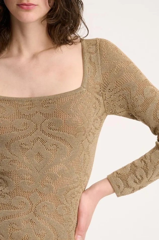 Luisa Spagnoli Dresses and Jumpsuits Complicita 8211 Knit Dress 8211 Women Luisa Spagnoli Dresses and Jumpsuits Complicita 8211 Knit Dress 8211 Women