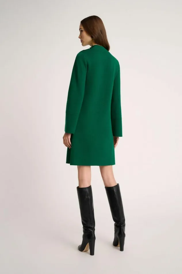 Luisa Spagnoli Dresses and Jumpsuits Melodiosa 8211 Knit Dress Green 8211 Women Luisa Spagnoli Dresses and Jumpsuits Melodiosa 8211 Knit Dress Green 8211 Women