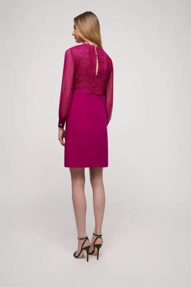 Luisa Spagnoli Formal Dresses Genovese 8211 Elegant Silk Dress 8211 Women Luisa Spagnoli Formal Dresses Genovese 8211 Elegant Silk Dress 8211 Women