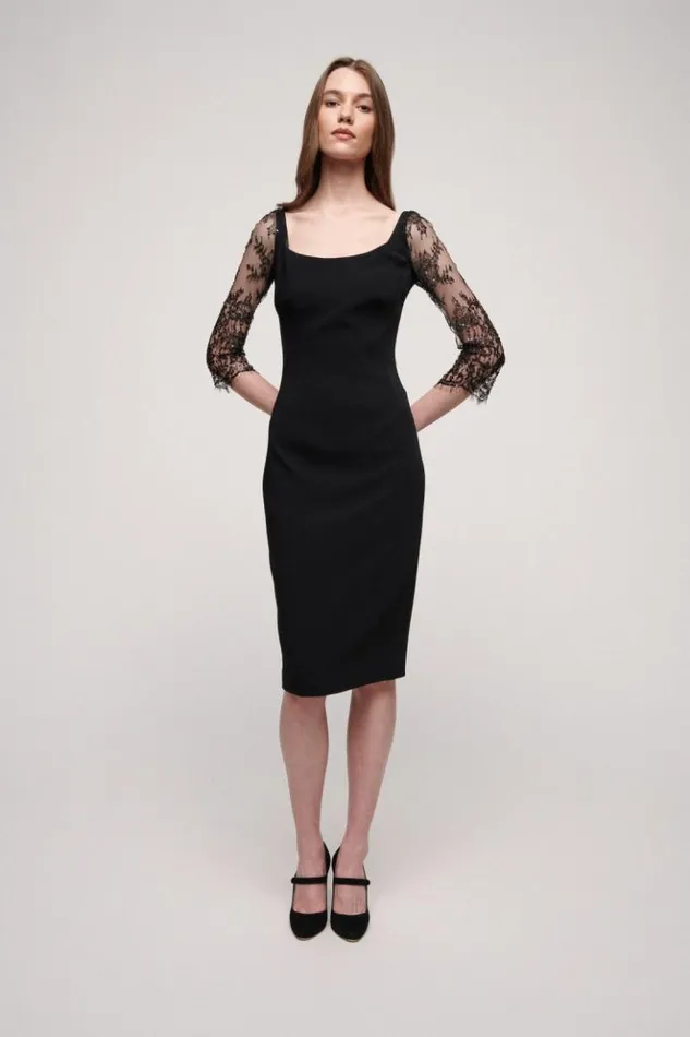 Luisa Spagnoli Formal Dresses Gerard 8211 Elegant Dress Black 8211 Women
