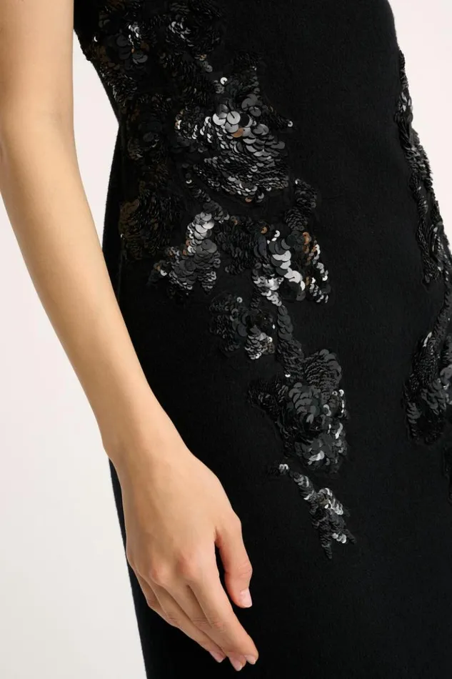 Luisa Spagnoli Formal Dresses Grato 8211 Elegant Dress 8211 Fashion Show Black 8211 Women Luisa Spagnoli Formal Dresses Grato 8211 Elegant Dress 8211 Fashion Show Black 8211 Women