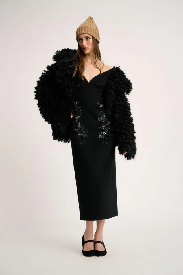 Luisa Spagnoli Formal Dresses Grato 8211 Elegant Dress 8211 Fashion Show Black 8211 Women Luisa Spagnoli Formal Dresses Grato 8211 Elegant Dress 8211 Fashion Show Black 8211 Women
