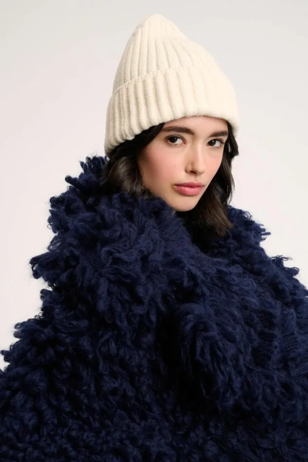 Luisa Spagnoli Hats And Gloves Merin 8211 Ribbed Hat 8211 Fashion Show Cream 8211 Women Luisa Spagnoli Hats And Gloves Merin 8211 Ribbed Hat 8211 Fashion Show Cream 8211 Women