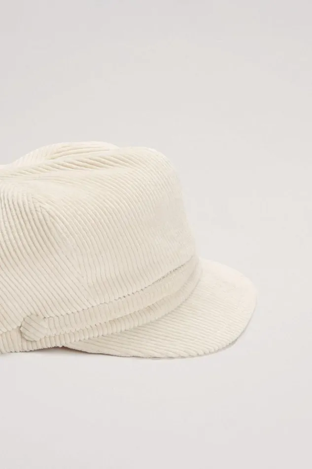 Luisa Spagnoli Hats And Gloves Rotterdam 8211 Newsboy Cap With Visor Cream 8211 Women Luisa Spagnoli Hats And Gloves Rotterdam 8211 Newsboy Cap With Visor Cream 8211 Women