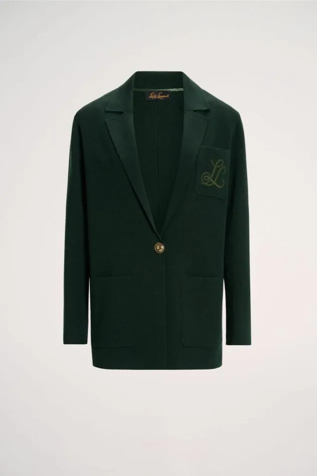 Luisa Spagnoli Jackets and Blazers Mancina 8211 Embroidered Jacket Bottlegreen 8211 Women Luisa Spagnoli Jackets and Blazers Mancina 8211 Embroidered Jacket Bottlegreen 8211 Women