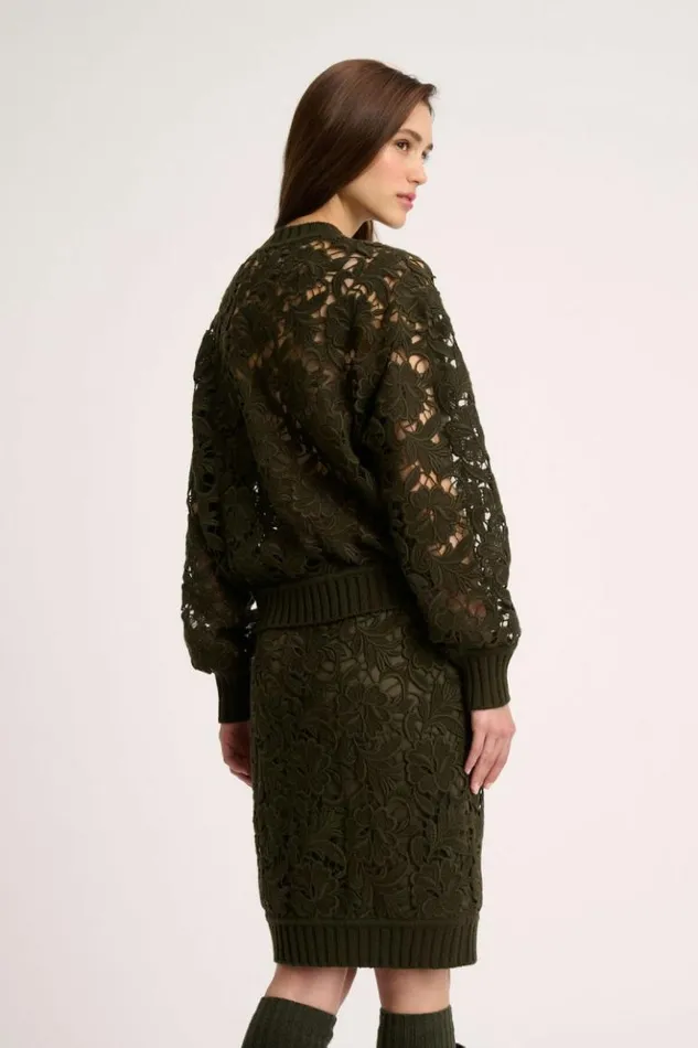 Luisa Spagnoli Jackets and Blazers Segesta 8211 Lace Cardigan 8211 Fashion Show 8211 Women Luisa Spagnoli Jackets and Blazers Segesta 8211 Lace Cardigan 8211 Fashion Show 8211 Women