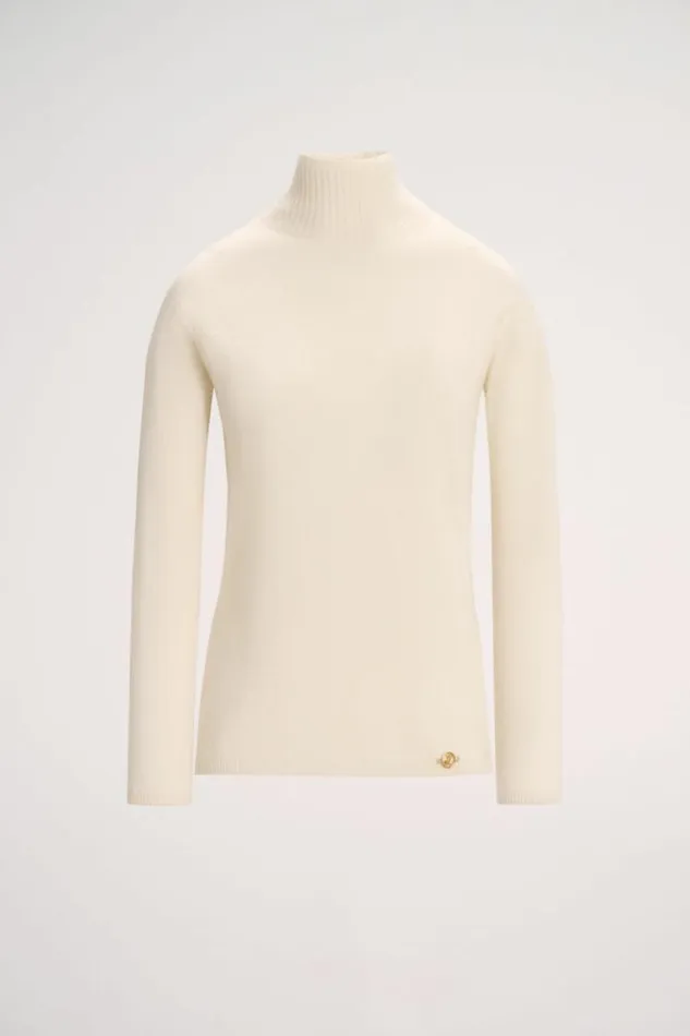 Luisa Spagnoli Knitwear Campo 8211 Cashmere Pullover Cream 8211 Women Luisa Spagnoli Knitwear Campo 8211 Cashmere Pullover Cream 8211 Women