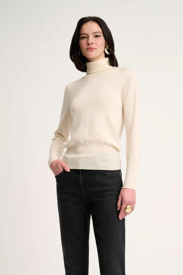Luisa Spagnoli Knitwear Mano 8211 Wool Pullover Cream 8211 Women Luisa Spagnoli Knitwear Mano 8211 Wool Pullover Cream 8211 Women