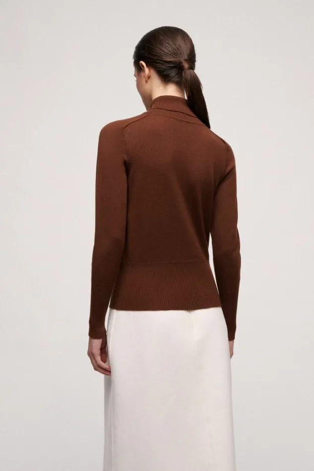 Luisa Spagnoli Knitwear Manos 8211 Wool Pullover Brown 8211 Women Luisa Spagnoli Knitwear Manos 8211 Wool Pullover Brown 8211 Women