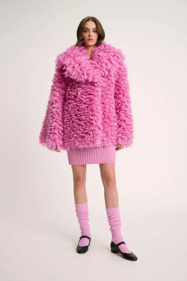 Luisa Spagnoli Outerwear Corrente 8211 Oversized Jacket 8211 Fashion Show 8211 Women Luisa Spagnoli Outerwear Corrente 8211 Oversized Jacket 8211 Fashion Show 8211 Women