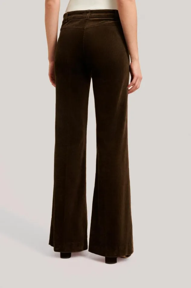 Luisa Spagnoli Pants Ofena 8211 Flared Jeans Brown 8211 Women Luisa Spagnoli Pants Ofena 8211 Flared Jeans Brown 8211 Women