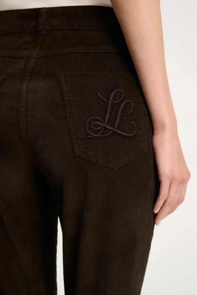 Luisa Spagnoli Pants Ogniora 8211 Corduroy Trousers Brown 8211 Women Luisa Spagnoli Pants Ogniora 8211 Corduroy Trousers Brown 8211 Women