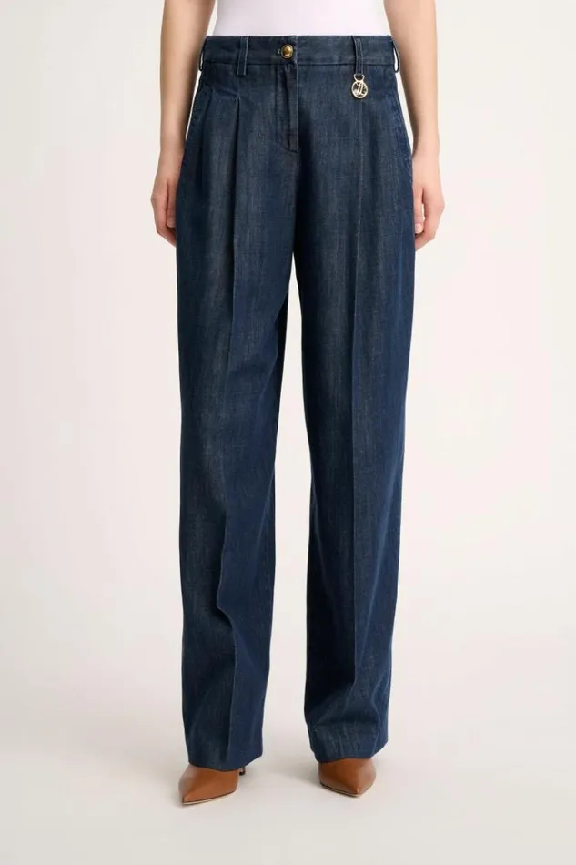 Luisa Spagnoli Pants Oncia 8211 Denim Jeans Blue 8211 Women