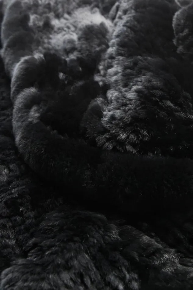 Luisa Spagnoli Scarves And Foulards Romanza 8211 Fur Stole Black 8211 Women Luisa Spagnoli Scarves And Foulards Romanza 8211 Fur Stole Black 8211 Women