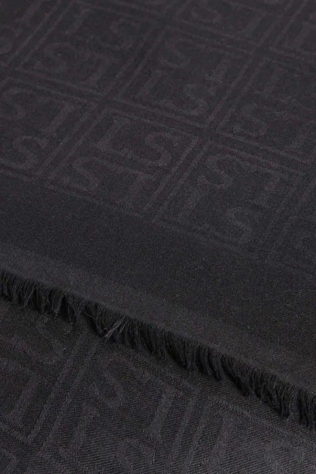 Luisa Spagnoli Scarves And Foulards Romanzo 8211 Silk Blend Wool Shawl Black 8211 Women Luisa Spagnoli Scarves And Foulards Romanzo 8211 Silk Blend Wool Shawl Black 8211 Women