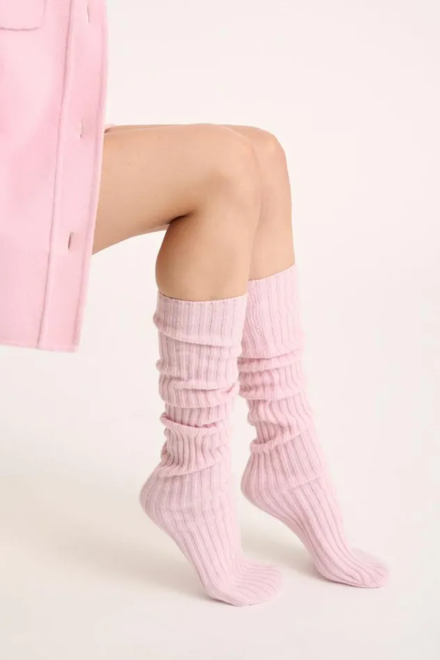 Luisa Spagnoli Shoes And Accessories Calza 8211 Cashmere Socks 8211 Fashion Show 8211 Women