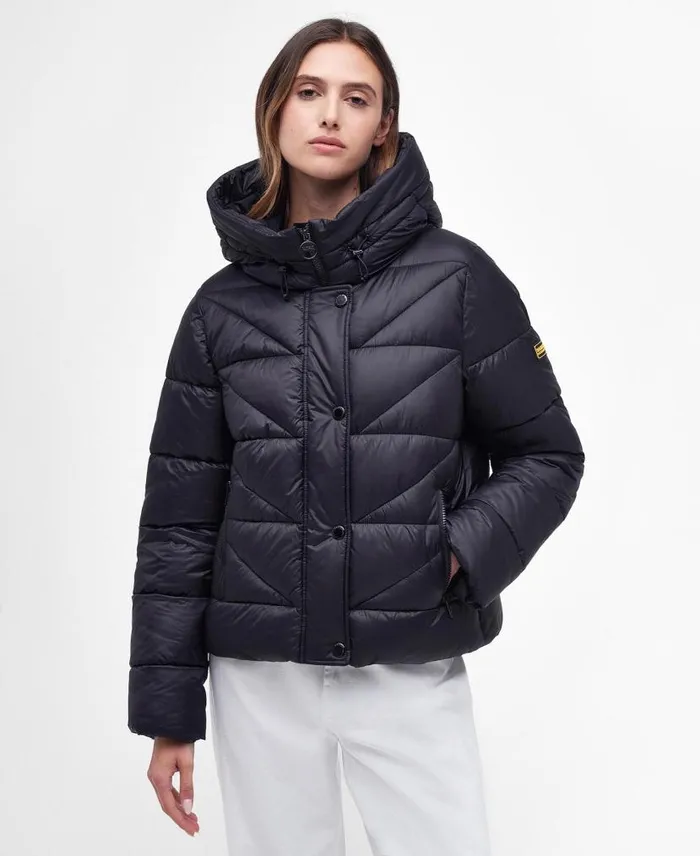 Lyle Quilted Jacket Blackblack Women Barbour Quilted Jackets
