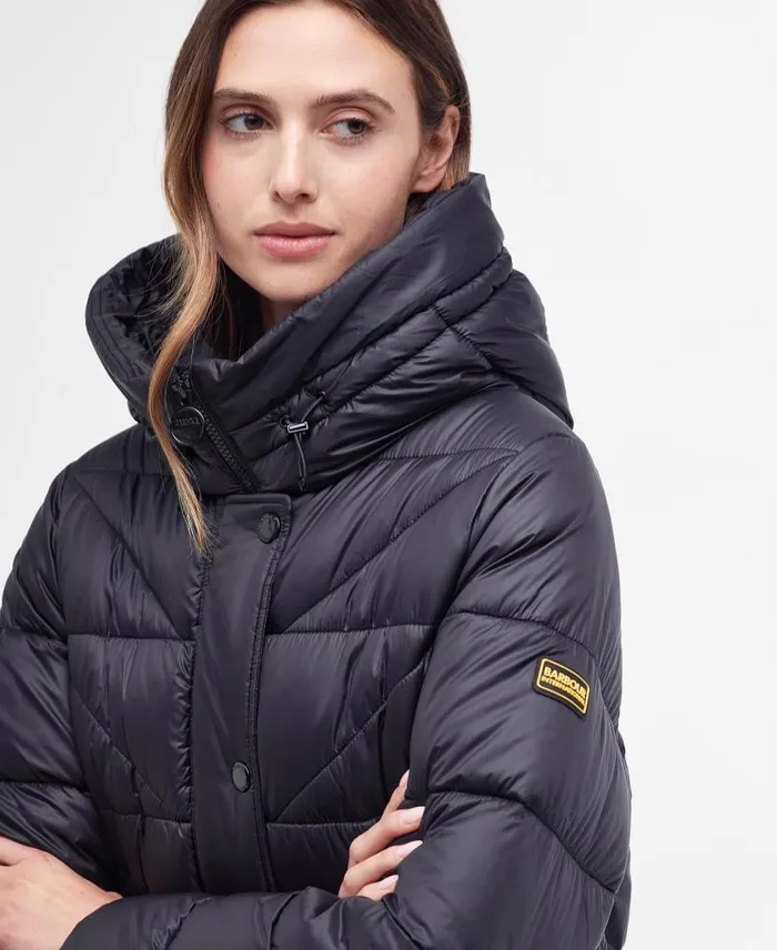 Lyle Quilted Jacket Blackblack Women Barbour Quilted Jackets