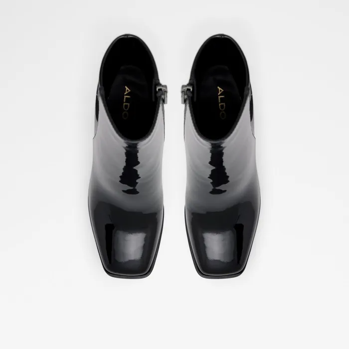 Mabel Black Synthetic Patent Women ALDO Boots
