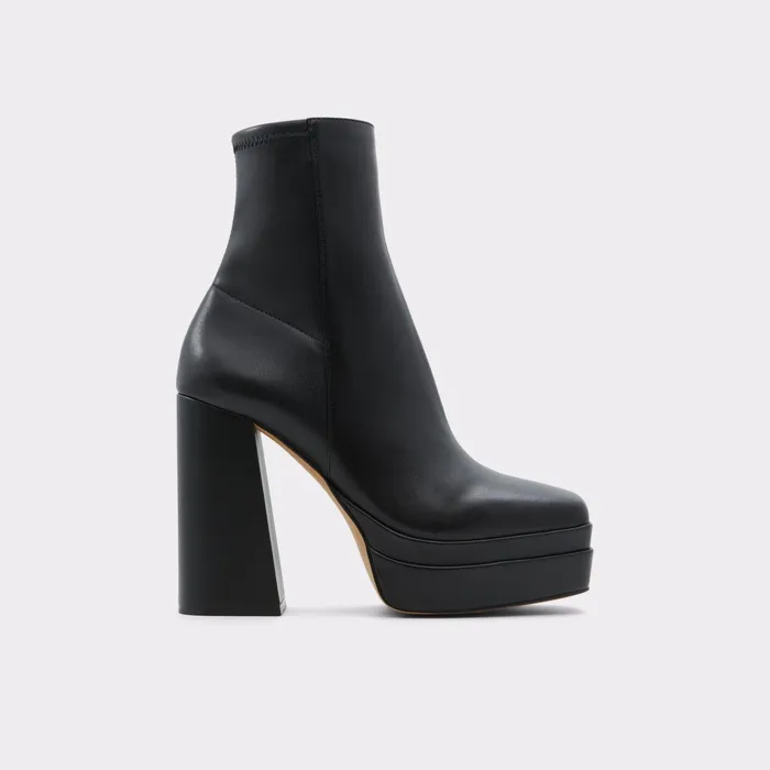 Mabel Black Synthetic Smooth Women ALDO Boots