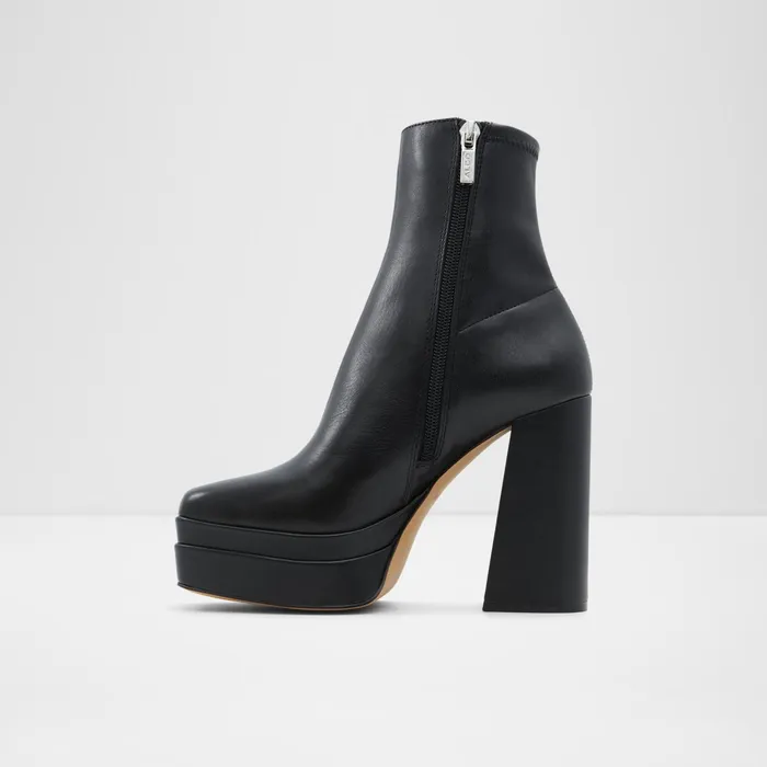 Mabel Black Synthetic Smooth Women ALDO Boots