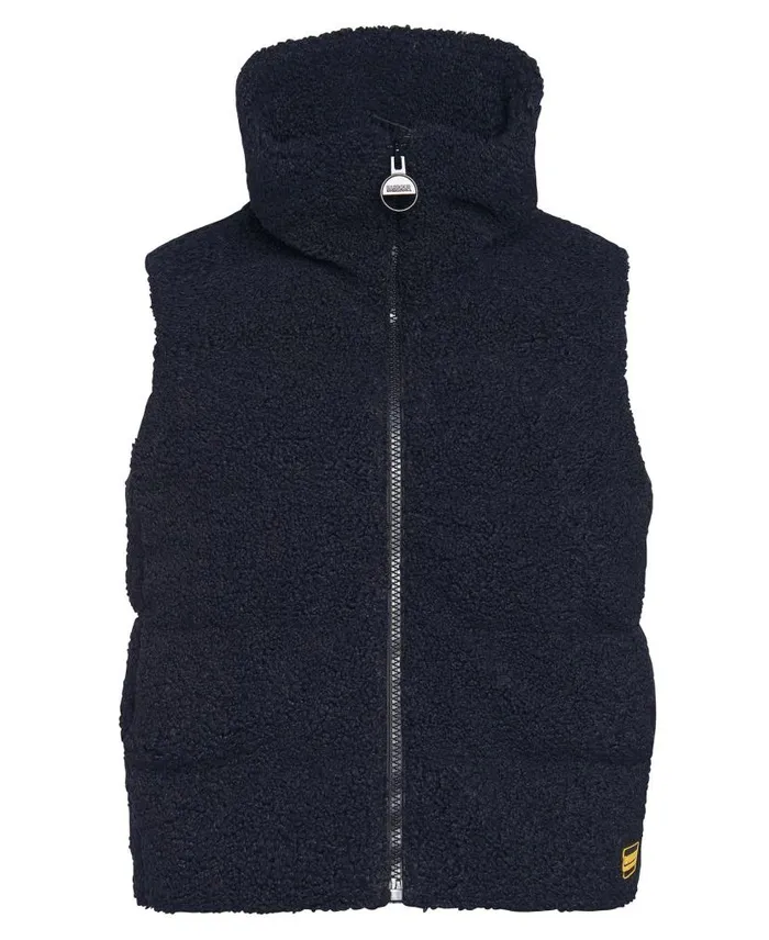 Maguire Fleece Gilet Optic White Women Barbour Gilets and Liners