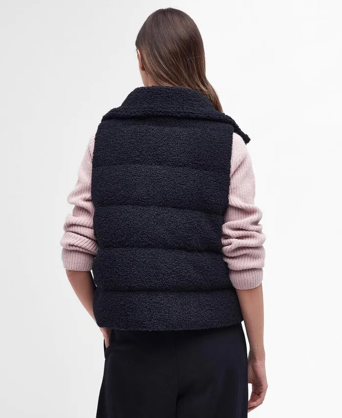 Maguire Fleece Gilet Optic White Women Barbour Gilets and Liners