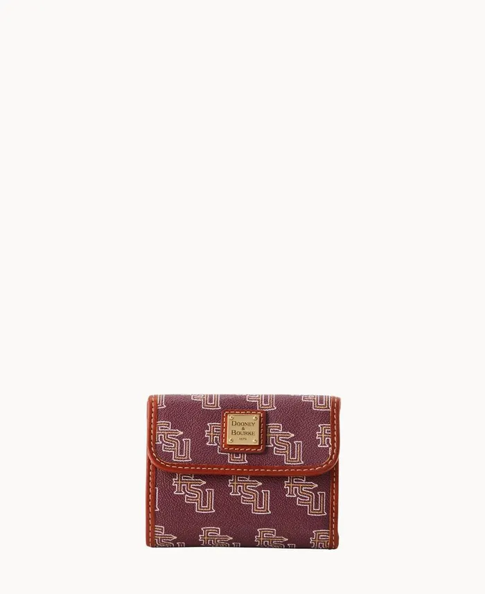 ManWoman Collegiate Florida State Flap Credit Card Wallet Florida State Dooney and Bourke Wallets ManWoman Collegiate Florida State Flap Credit Card Wallet Florida State Dooney and Bourke Wallets