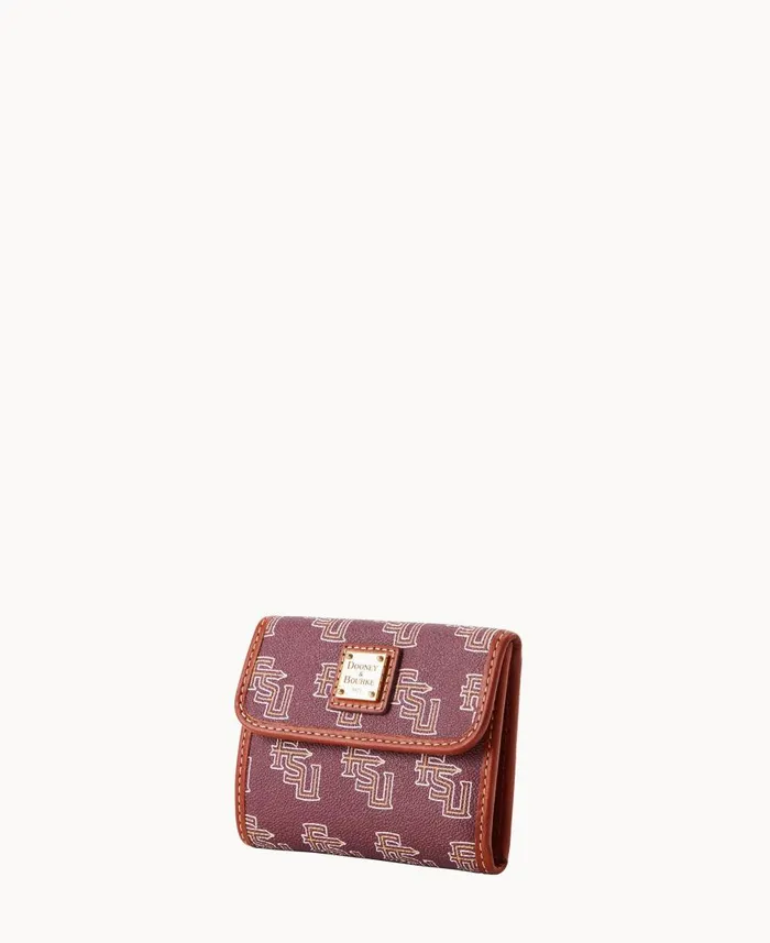 ManWoman Collegiate Florida State Flap Credit Card Wallet Florida State Dooney and Bourke Wallets ManWoman Collegiate Florida State Flap Credit Card Wallet Florida State Dooney and Bourke Wallets