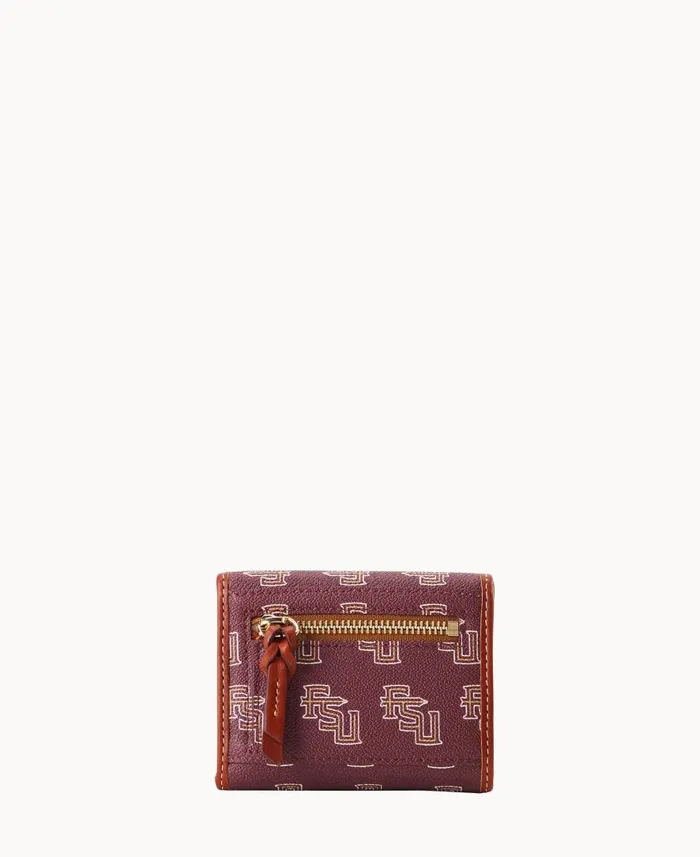 ManWoman Collegiate Florida State Flap Credit Card Wallet Florida State Dooney and Bourke Wallets ManWoman Collegiate Florida State Flap Credit Card Wallet Florida State Dooney and Bourke Wallets