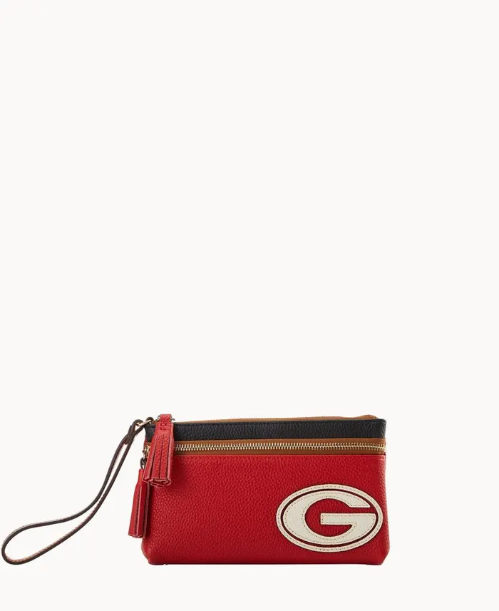 ManWoman Collegiate University Of Georgia Double Zip Wristlet University Of Georgia Dooney and Bourke Wallets ManWoman Collegiate University Of Georgia Double Zip Wristlet University Of Georgia Dooney and Bourke Wallets