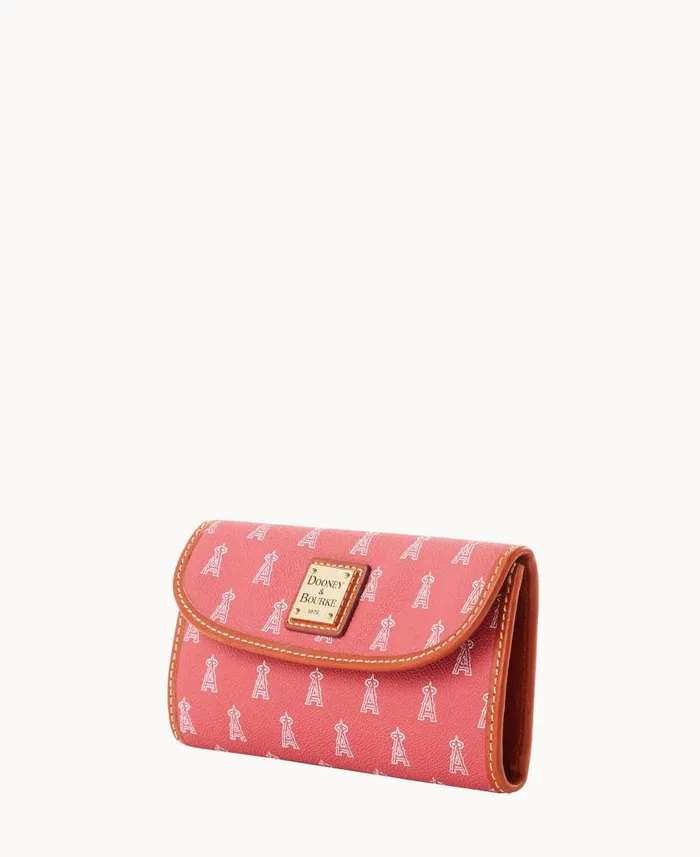 ManWoman MLB Angels Continental Clutch Angels Dooney and Bourke Wallets ManWoman MLB Angels Continental Clutch Angels Dooney and Bourke Wallets
