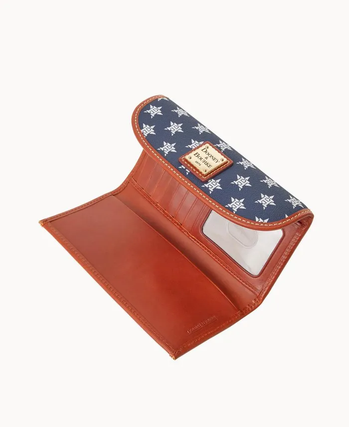 ManWoman MLB Astros Continental Clutch Astros Dooney and Bourke Wallets ManWoman MLB Astros Continental Clutch Astros Dooney and Bourke Wallets