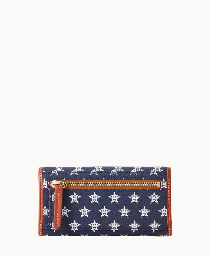 ManWoman MLB Astros Continental Clutch Astros Dooney and Bourke Wallets ManWoman MLB Astros Continental Clutch Astros Dooney and Bourke Wallets
