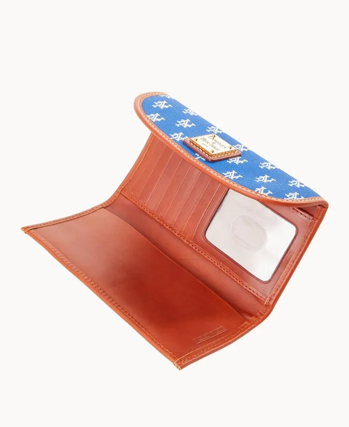 ManWoman MLB Mets Continental Clutch Mets Dooney and Bourke Wallets ManWoman MLB Mets Continental Clutch Mets Dooney and Bourke Wallets