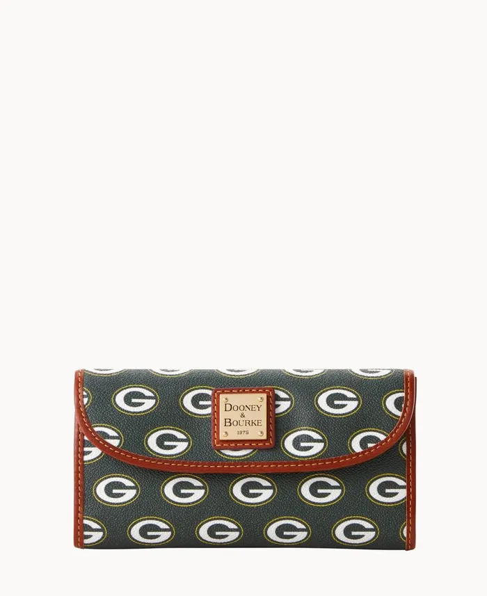 ManWoman NFL Packers Cont Clutch Packers Dooney and Bourke Wallets