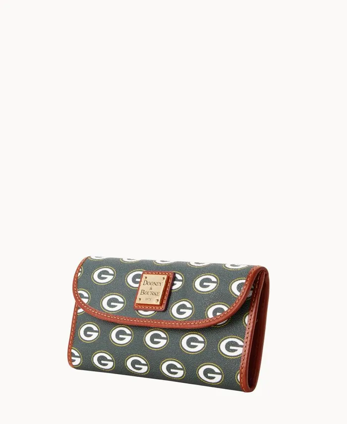 ManWoman NFL Packers Cont Clutch Packers Dooney and Bourke Wallets ManWoman NFL Packers Cont Clutch Packers Dooney and Bourke Wallets
