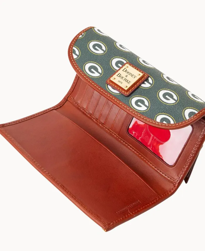 ManWoman NFL Packers Cont Clutch Packers Dooney and Bourke Wallets ManWoman NFL Packers Cont Clutch Packers Dooney and Bourke Wallets