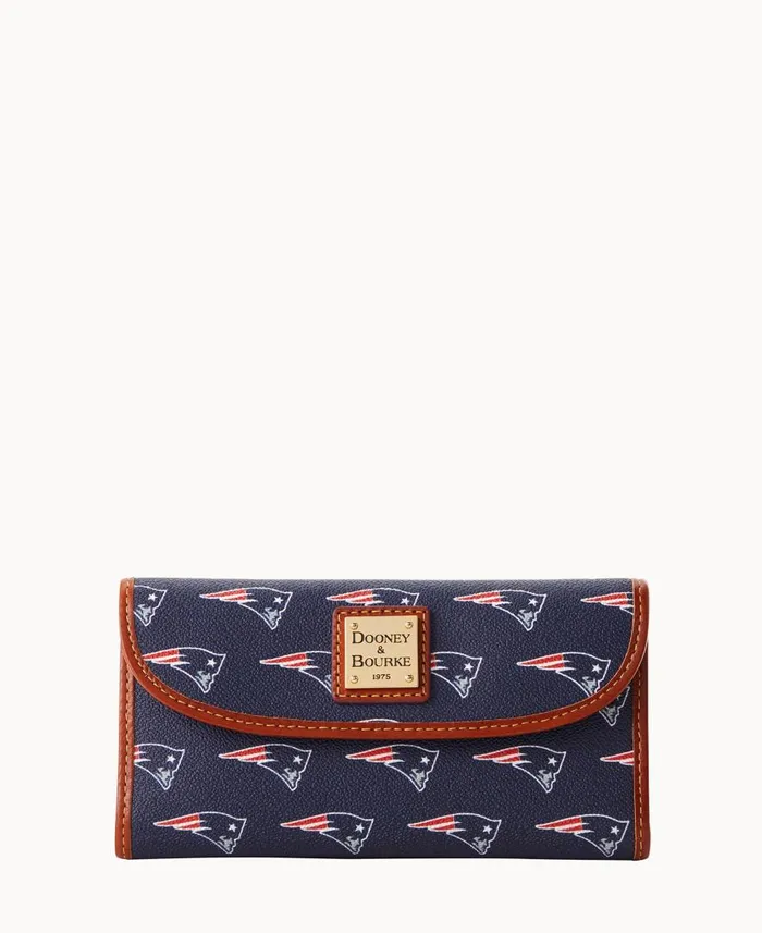 ManWoman NFL Patriots Cont Clutch Patriots Dooney and Bourke Wallets