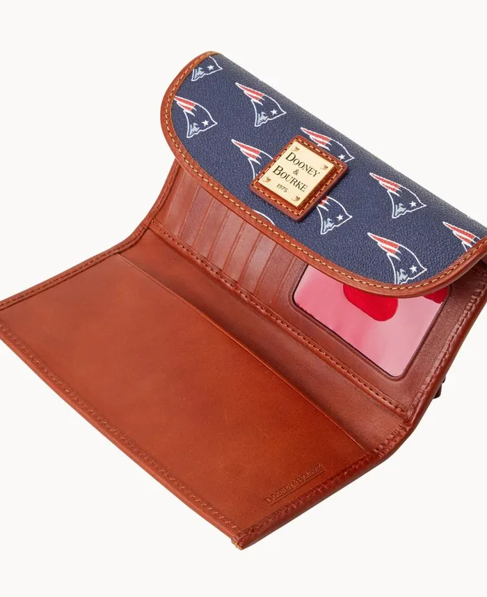 ManWoman NFL Patriots Cont Clutch Patriots Dooney and Bourke Wallets ManWoman NFL Patriots Cont Clutch Patriots Dooney and Bourke Wallets