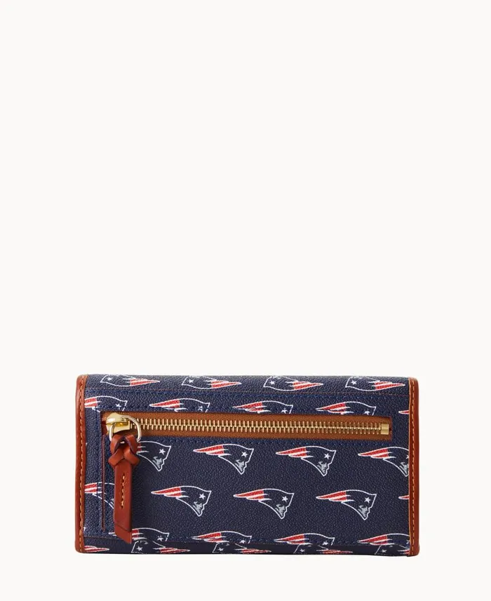 ManWoman NFL Patriots Cont Clutch Patriots Dooney and Bourke Wallets ManWoman NFL Patriots Cont Clutch Patriots Dooney and Bourke Wallets