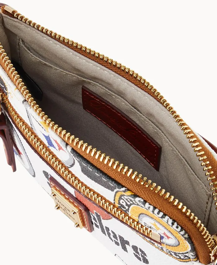 ManWoman NFL Steelers Zip Around Wristlet Steelers Dooney and Bourke Wallets ManWoman NFL Steelers Zip Around Wristlet Steelers Dooney and Bourke Wallets