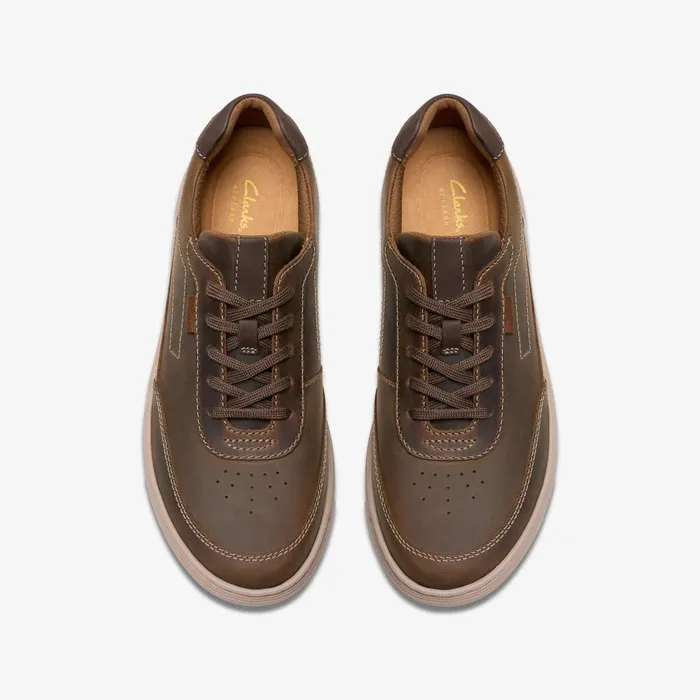 Mapstone Trail Beeswax Leather Men Clarks Sneakers