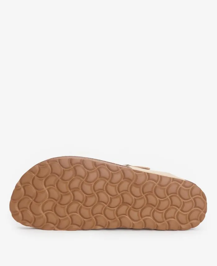 Margate Sandals Olive Suede Women Barbour Sandals