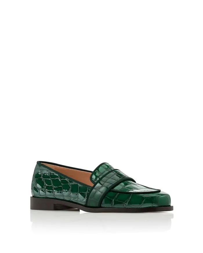 Martin Mocassin Green Women Aquazzura Flats Martin Mocassin Green Women Aquazzura Flats