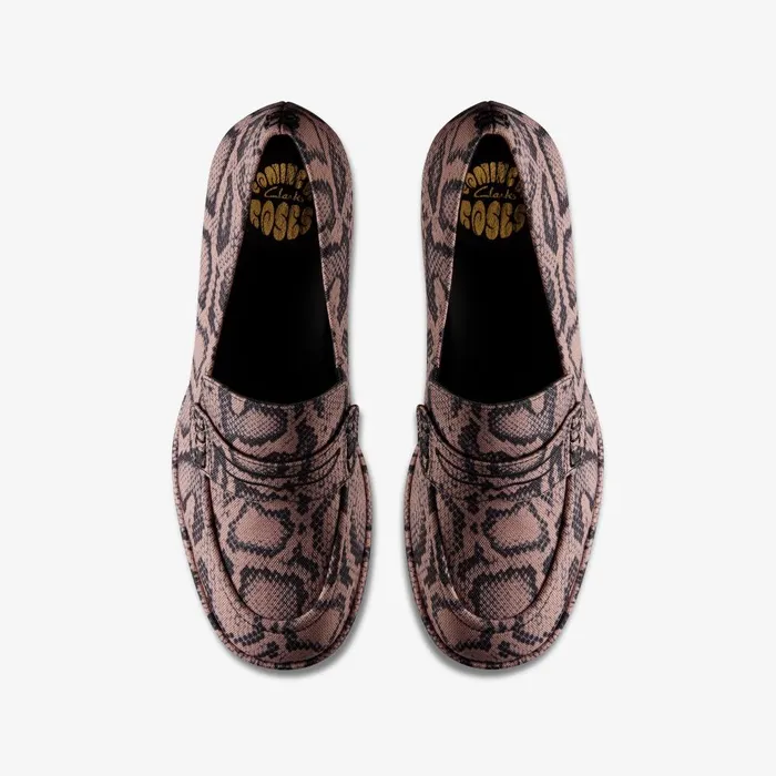 Martine Rose Womens Loafer 2 Rose Textile Women Clarks Loafers and Oxfords